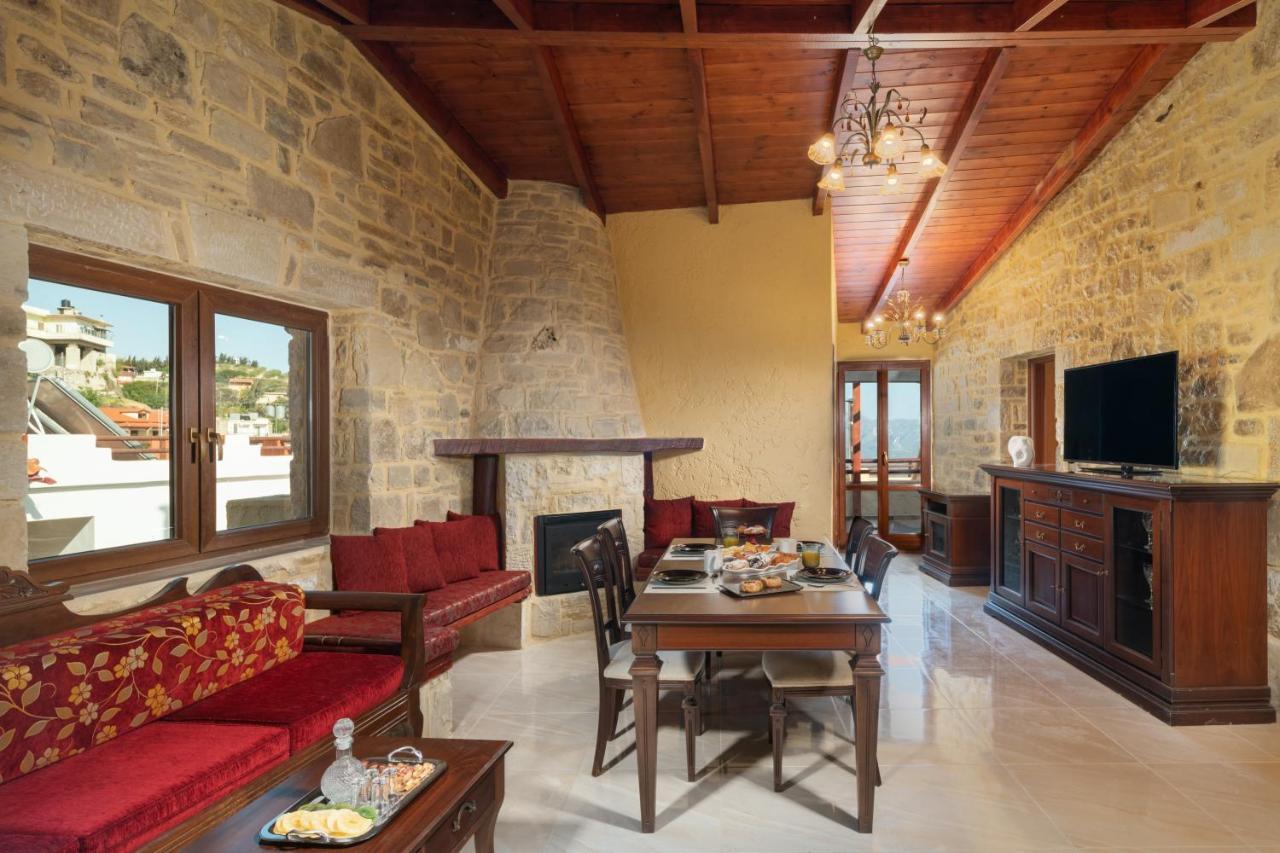 Draganigo Luxury Stone Houses 40 Min From Matala Ano Moulia Buitenkant foto