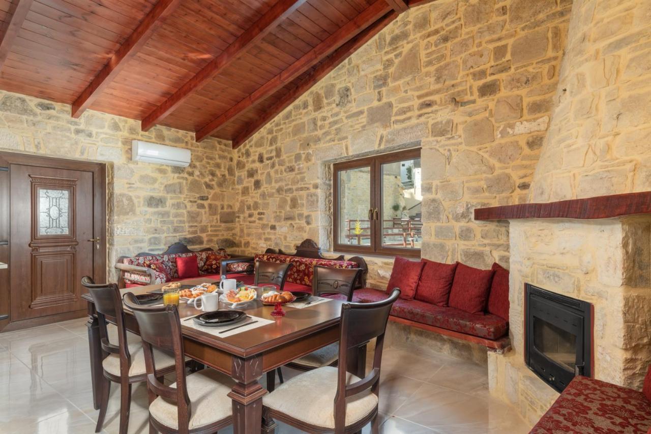 Draganigo Luxury Stone Houses 40 Min From Matala Ano Moulia Buitenkant foto
