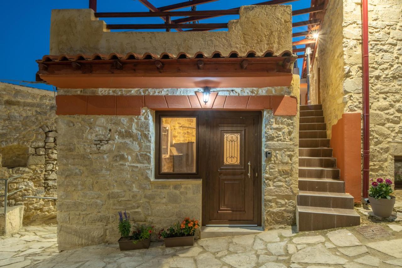 Draganigo Luxury Stone Houses 40 Min From Matala Ano Moulia Buitenkant foto