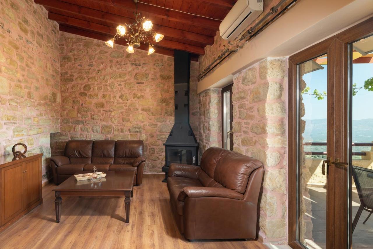 Draganigo Luxury Stone Houses 40 Min From Matala Ano Moulia Buitenkant foto