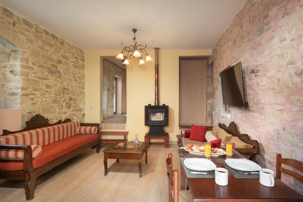 Draganigo Luxury Stone Houses 40 Min From Matala Ano Moulia Buitenkant foto