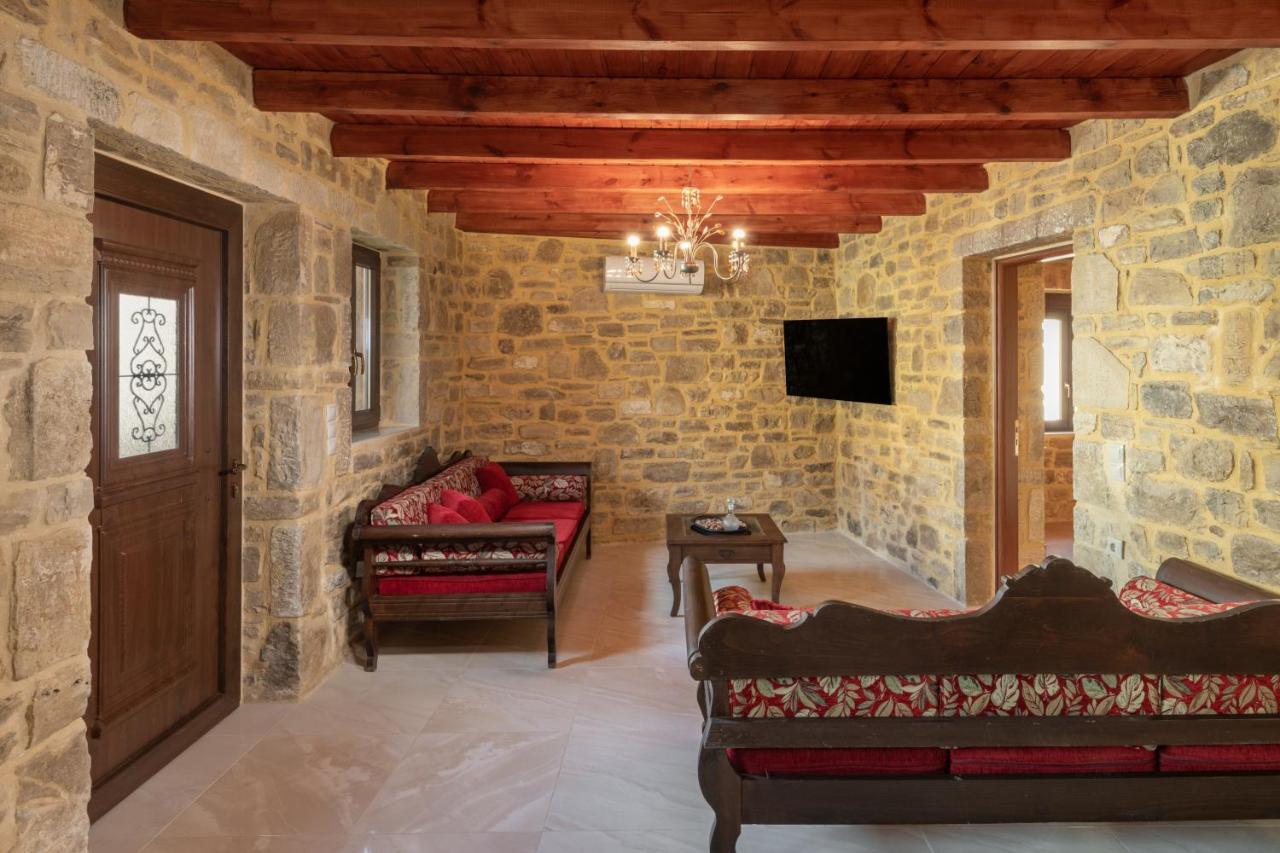 Draganigo Luxury Stone Houses 40 Min From Matala Ano Moulia Buitenkant foto