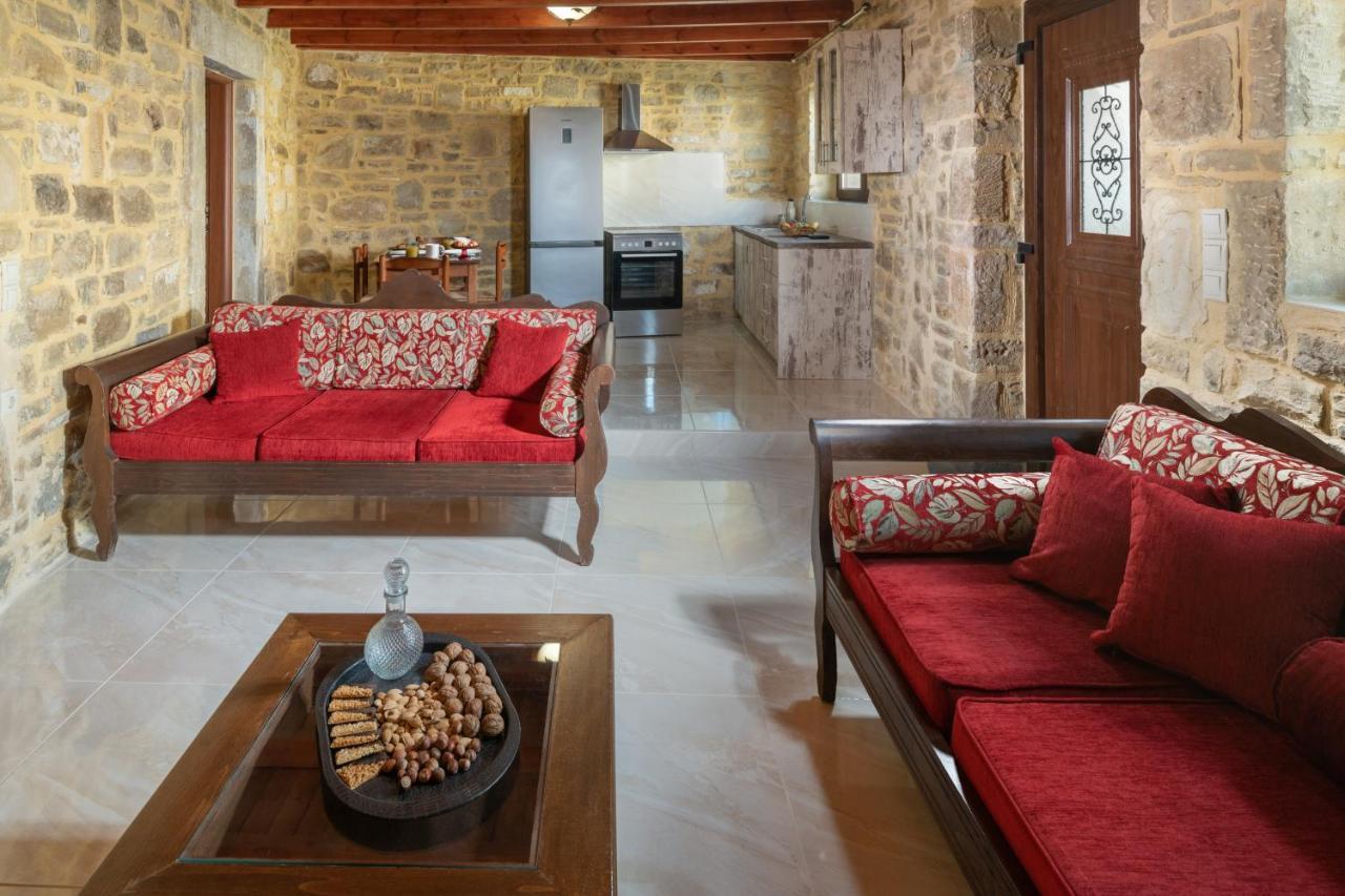 Draganigo Luxury Stone Houses 40 Min From Matala Ano Moulia Buitenkant foto
