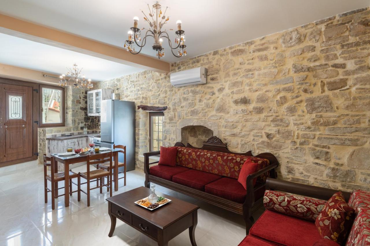 Draganigo Luxury Stone Houses 40 Min From Matala Ano Moulia Buitenkant foto