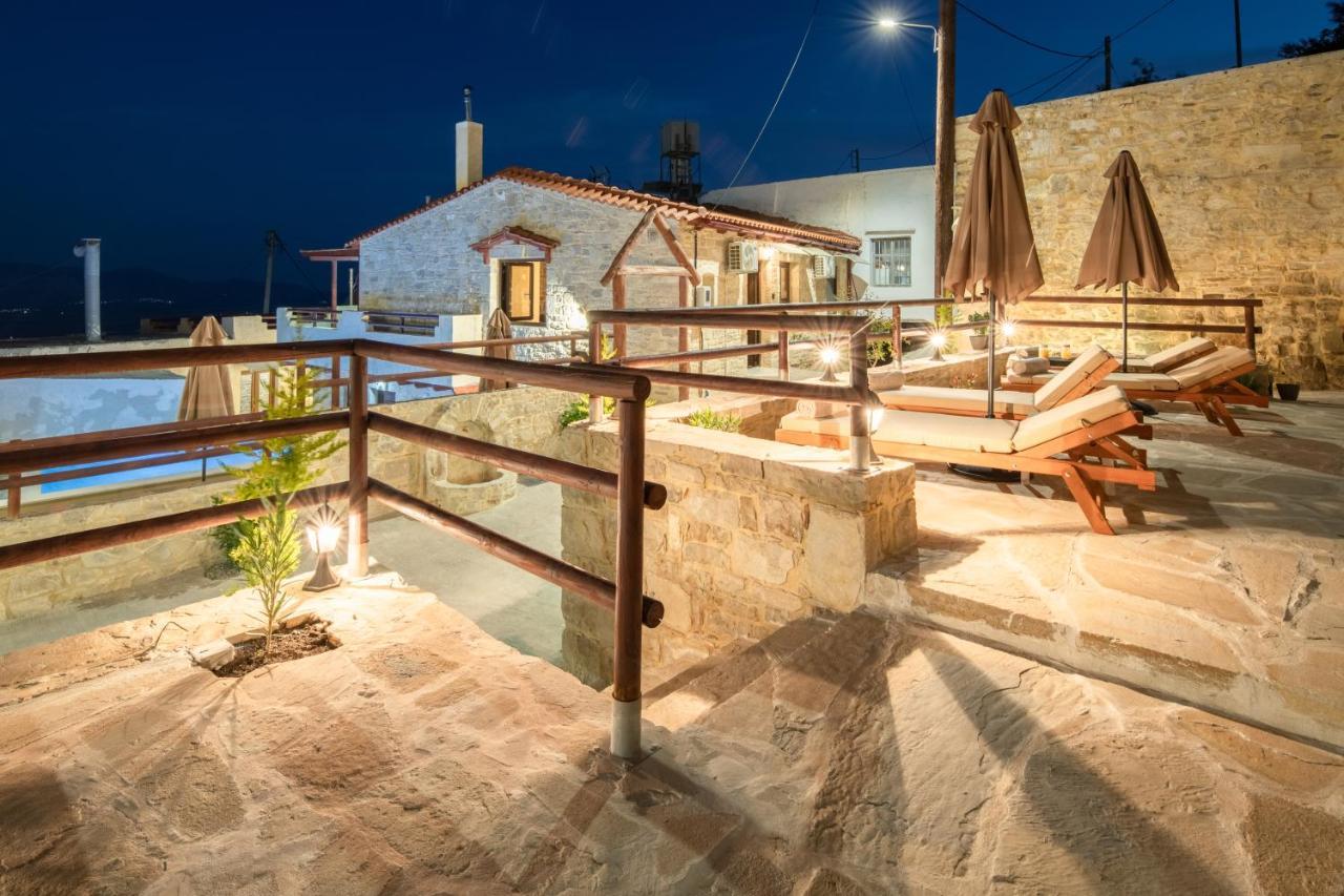 Draganigo Luxury Stone Houses 40 Min From Matala Ano Moulia Buitenkant foto