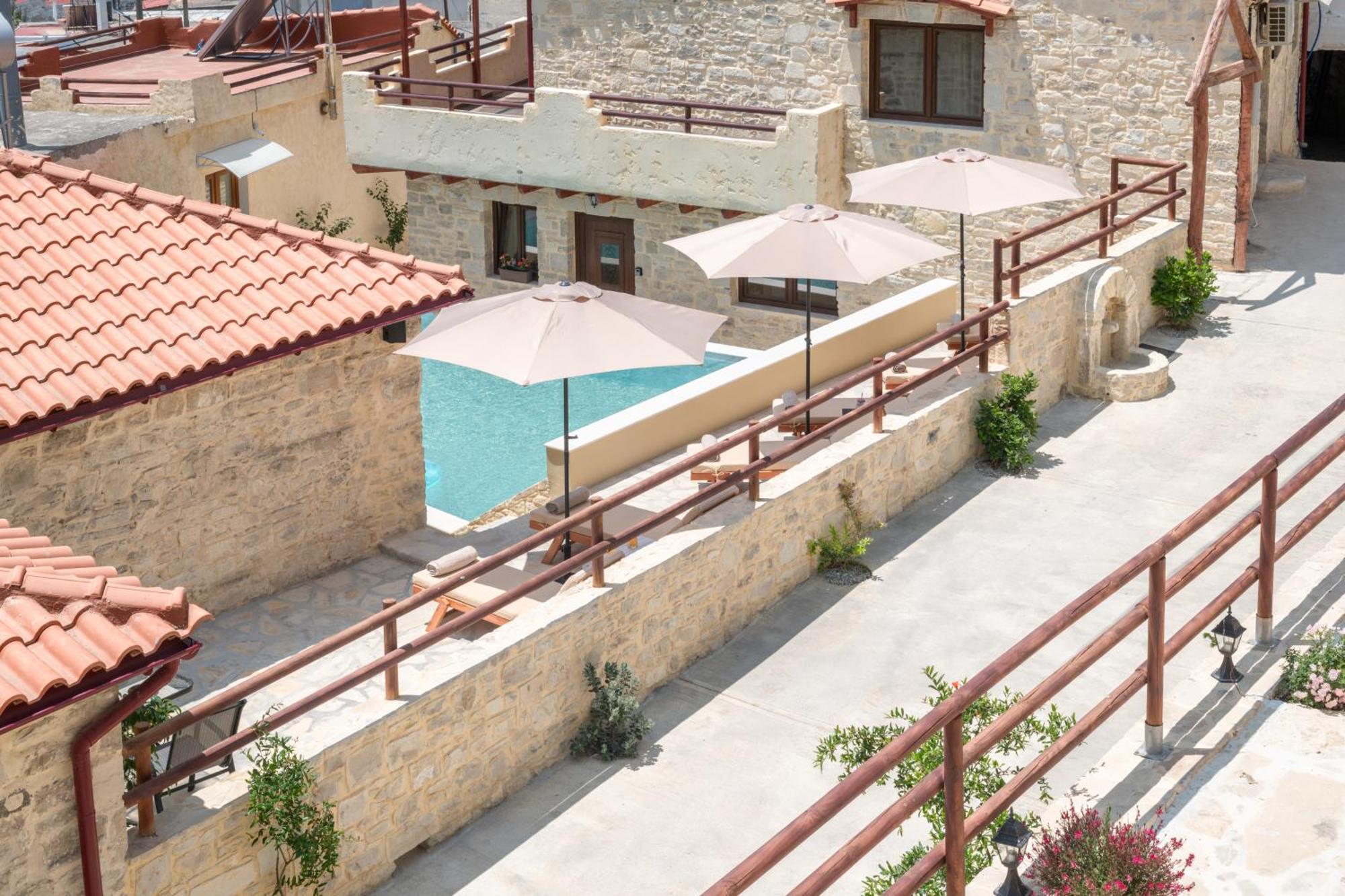 Draganigo Luxury Stone Houses 40 Min From Matala Ano Moulia Buitenkant foto