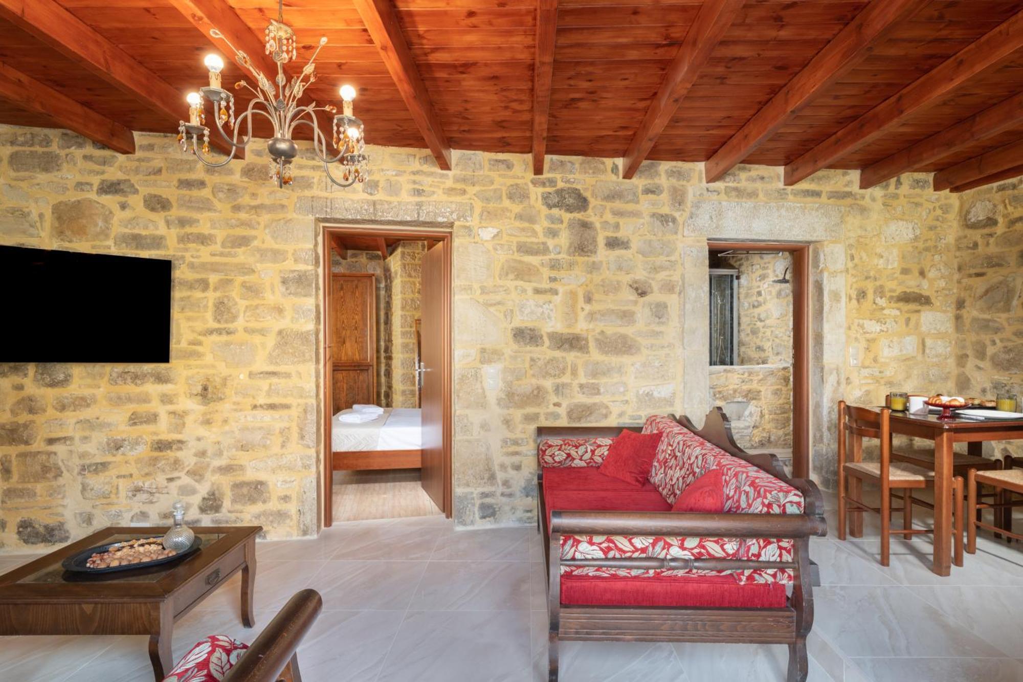 Draganigo Luxury Stone Houses 40 Min From Matala Ano Moulia Kamer foto