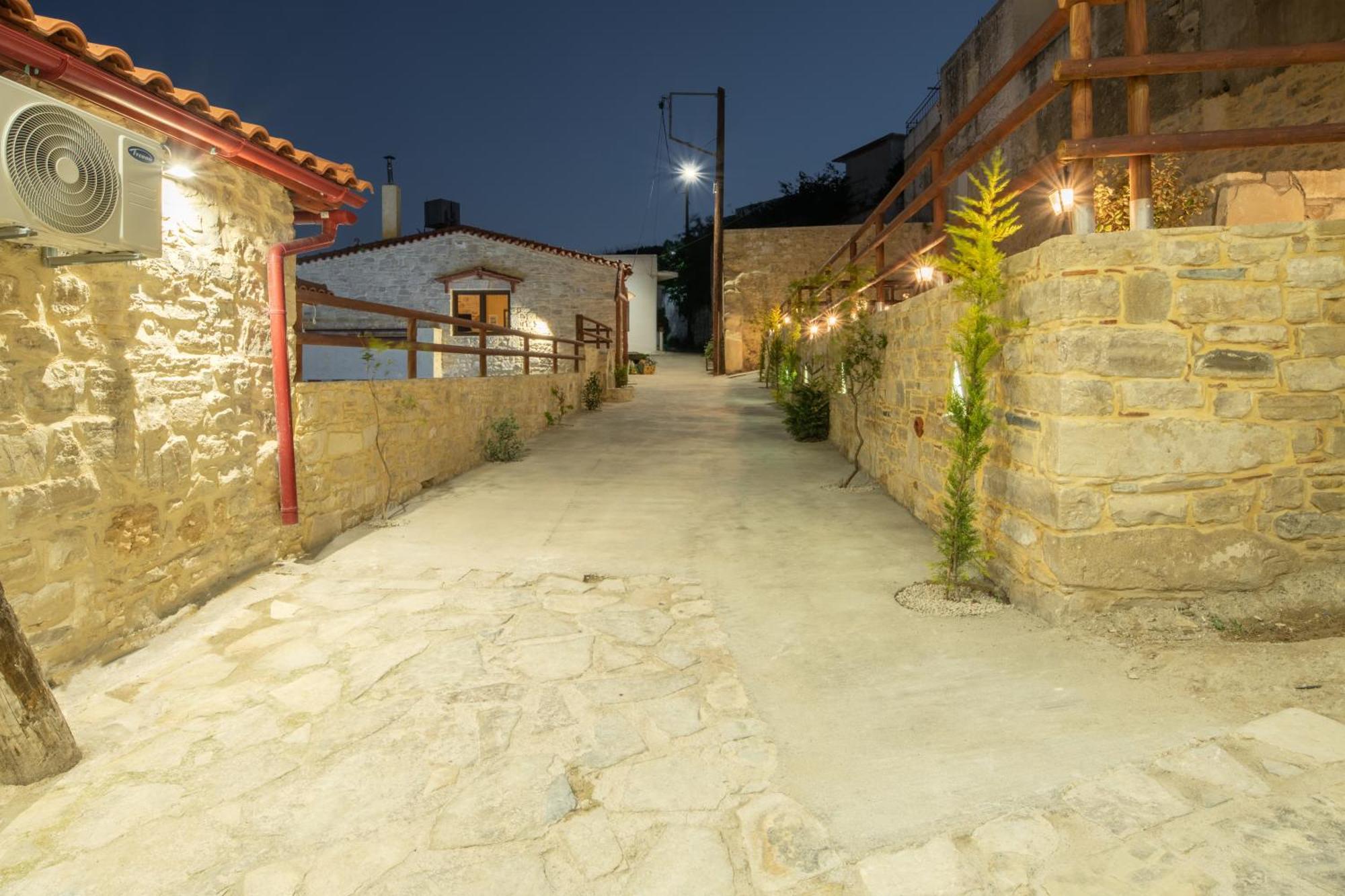 Draganigo Luxury Stone Houses 40 Min From Matala Ano Moulia Buitenkant foto