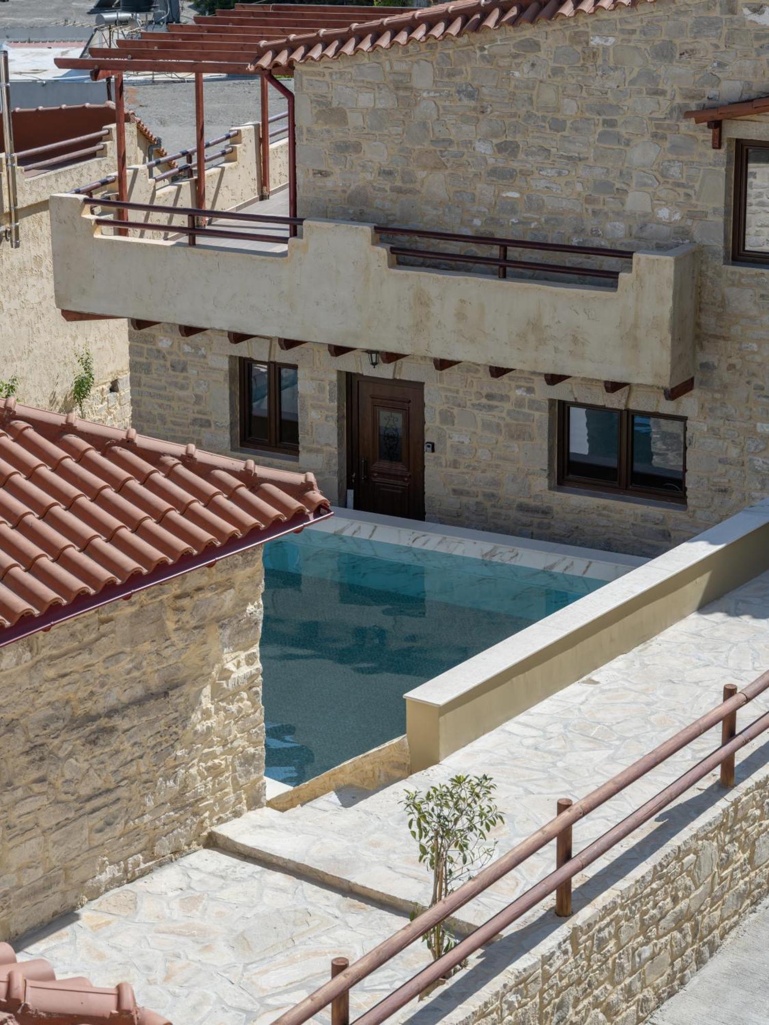 Draganigo Luxury Stone Houses 40 Min From Matala Ano Moulia Buitenkant foto